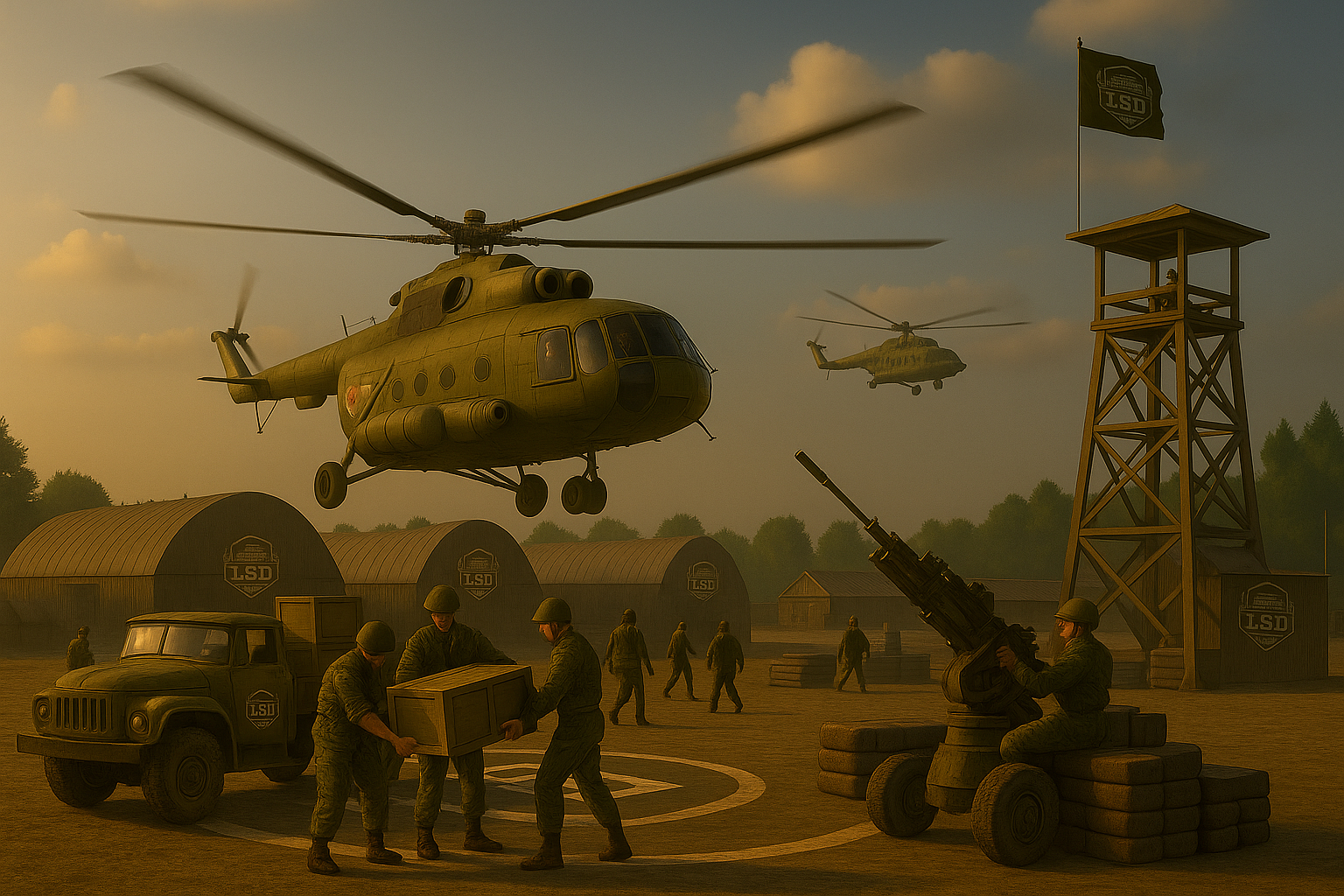 Logistik Support & Defense Header